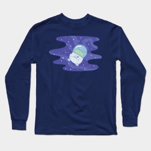 Space Astronaut Frog Long Sleeve T-Shirt